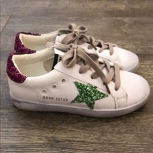 bbnn glitter sneakers